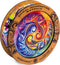 UNIDRAGON Houten Puzzel Voor Volwassenen Mandala - Spiraal Incarnatie - 200 stukjes - Medium 25x25 cm