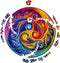 UNIDRAGON Houten Puzzel Voor Volwassenen Mandala - Spiraal Incarnatie - 350 stukjes - King Size 33x33 cm