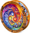 UNIDRAGON Houten Puzzel Voor Volwassenen Mandala - Spiraal Incarnatie - 700 stukjes - Royal Size 45x45 cm