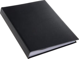 Rillstab Showmap A4 - met 80 tassen - zwart - showalbum - Presentatiemap - waterdicht