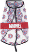 Hondenregenjas The Avengers Transparant Rood S