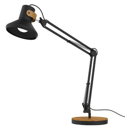 UNILUX - Bureaulamp baya led bamboe zwart | 48 stuks