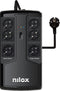 Uninterruptible Power Supply System Interactive UPS Nilox NXGCLIO8501X5V2 850 W 595 W