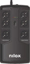 Uninterruptible Power Supply System Interactive UPS Nilox NXGCLIO8501X5V2 850 W 595 W