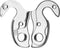 Union derailleur pad GH-208