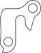 Union Derailleurhanger Gh-001 60 Mm Zilver
