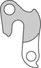 Union Derailleurhanger Gh-005 60,8 Mm Zilver