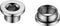 Union Derailleurhanger Gh-006 58,5 Mm Zilver