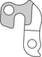 Union Derailleurhanger Gh-006 58,5 Mm Zilver