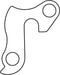 Union Derailleurhanger Gh-010 Aluminium Zilver