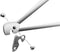 Union Derailleurhanger Gh-022 57,5 Mm Zilver