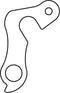Union Derailleurhanger Gh-026 56,7 Mm Zilver