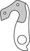Union Derailleurhanger Gh-086 Zilver