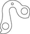 Union Derailleurhanger Gh-090 52,7 Mm Zilver