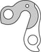 Union Derailleurhanger Gh-090 52,7 Mm Zilver
