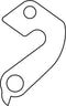 Union Derailleurhanger Gh-094 59 Mm Zilver
