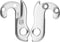 Union Derailleurhanger Gh-110 51,4 Mm Zilver