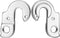 Union Derailleurhanger Gh-114 Zilver