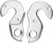 Union Derailleurhanger Gh-115 Aluminium Zilver