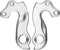 Union Derailleurhanger Gh-122 54,5 Mm Zilver