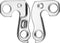 Union Derailleurhanger Gh-127 54,2 Mm Zilver