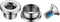 Union Derailleurhanger Gh-128 Aluminium Zilver
