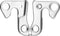 Union Derailleurhanger Gh-128 Aluminium Zilver