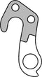 Union Derailleurhanger Gh-138 55,4 Mm Zilver