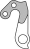 Union Derailleurhanger Gh-147 54,6 Mm Zilver