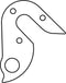 Union Derailleurhanger Gh-154 52,5 Mm Zilver