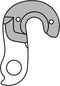 Union Derailleurhanger Gh-161 52,4 Mm Zilver