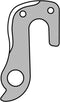 Union Derailleurhanger Gh-165 59,2 Mm Zilver