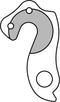 Union Derailleurhanger Gh-169 58,2 Mm Zilver