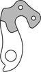 Union Derailleurhanger Gh-169 58,2 Mm Zilver
