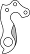 Union Derailleurhanger Gh-180 Zilver