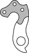 Union Derailleurhanger Gh-180 Zilver