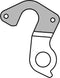 Union Derailleurhanger Gh-192 Zilver