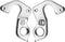 Union Derailleurhanger Gh-192 Zilver