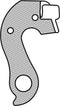 Union Derailleurhanger Gh-201 Cube 57 Mm Zilver
