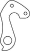 Union Derailleurhanger Gh-204 Focus 56 Mm Zilver