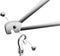 Union Derailleurhanger Gh-205 Fuji 62 Mm Zilver