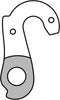 Union Derailleurhanger Gh-209 Wilier 50 Mm Zilver