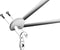 Union Derailleurhanger Gh-209 Wilier 50 Mm Zilver