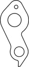 Union Derailleurhanger Gh-214 Focus 60 Mm Zwart