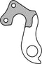 Union Derailleurhanger Gh-220 Focus, Raleigh, Wilier 55 Mm Zilver