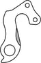 Union Derailleurhanger Gh-220 Focus, Raleigh, Wilier 55 Mm Zilver