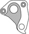 Union Derailleurhanger Gh-223 Lapierre 55 Mm Zwart