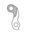 Union Derailleurhanger Gh-227 Bergamont 58 Mm Zilver