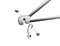 Union Derailleurhanger Gh-227 Bergamont 58 Mm Zilver