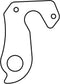 Union Derailleurhanger Gh-230 Bmc 53 Mm Zilver
